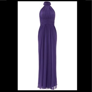 Badgley Mischka Purple Make Love Not War Dress 2